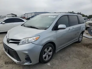 2020 Toyota Sienna LE Auto Access Seat with VIN 5TDKZ3DC4LS061907, listed as a Copart auction lot 50261305 with 80,784 mi miles and Salvage Title. Bid and sale history available at carsss.com. Image 1.