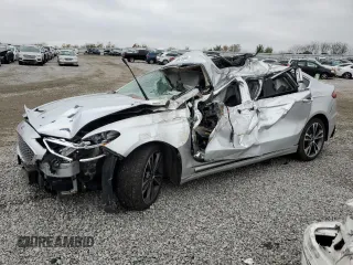 2019 Ford Fusion Titanium with VIN 3FA6P0D96KR254352, listed as a Copart auction lot 80476984 with 0 mi miles and Salvage Title. Bid and sale history available at carsss.com. Image 1.