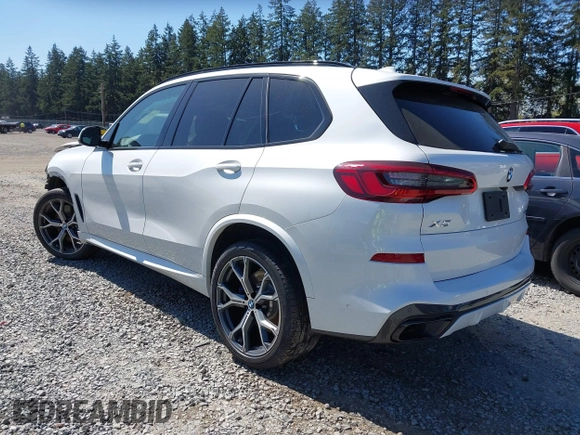 2020 BMW X5 xDrive40i with VIN 5UXCR6C09L9B81215, listed as a IAAI auction lot 42019248 with 46,357 mi miles and . Bid and sale history available at DreamBid. Image 3.