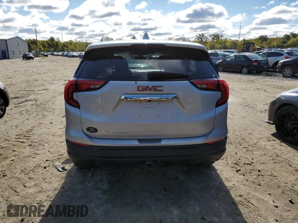 2019 GMC Terrain SLE with VIN 3GKALTEV0KL308250, listed as a Copart auction lot 74052644 with 55,933 mi miles and Non Repairable. Bid and sale history available at DreamBid. Image 6.