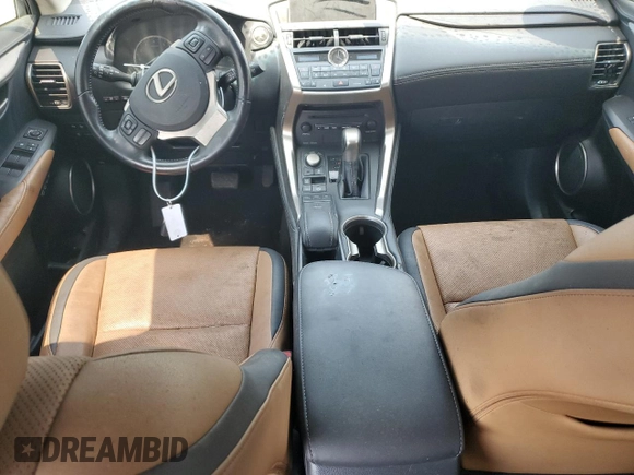 2017 Lexus NX 200t with VIN JTJBARBZ0H2114258, listed as a Copart auction lot 60639435 with 101,572 mi miles and Salvage title. Bid and sale history available at DreamBid. Image 8.