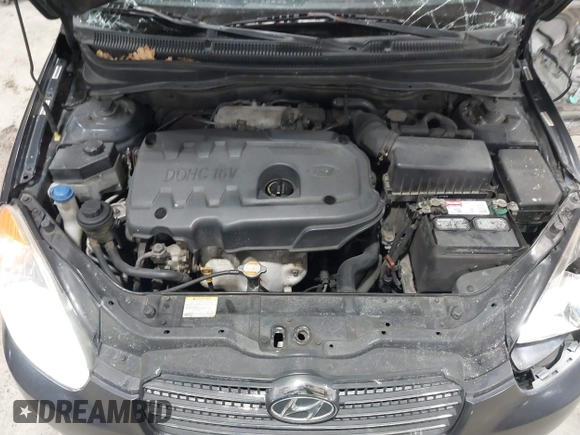 2008 Hyundai Accent GLS with VIN KMHCN46C78U212384, listed as a IAAI auction lot 41596092 with 178,562 mi miles. Bid and sale history available at carsss.com. Image 10.