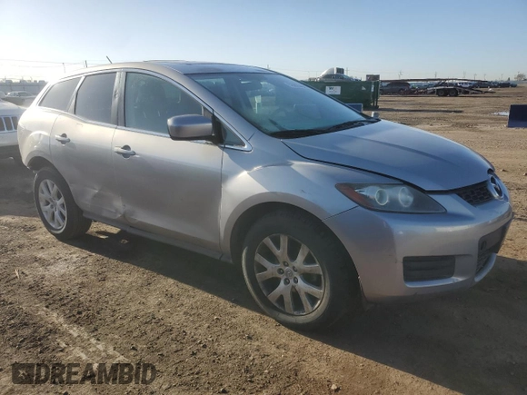 2008 Mazda CX-7 Sport with VIN JM3ER293680189082, listed as a Copart auction lot 52092345 with 129,388 mi miles and Salvage Title. Bid and sale history available at carsss.com. Image 4.