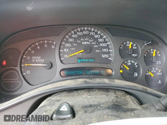 2004 GMC Sierra 1500 SLE z VIN 1GTEK19TX4E122294, wystawiony jako Copart lot #56576185 z przebiegiem 322 130 mil mil oraz Czysty tytuł • Clean title. Historia ofert i sprzedaży dostępna na DreamBid. Obrazek 9.