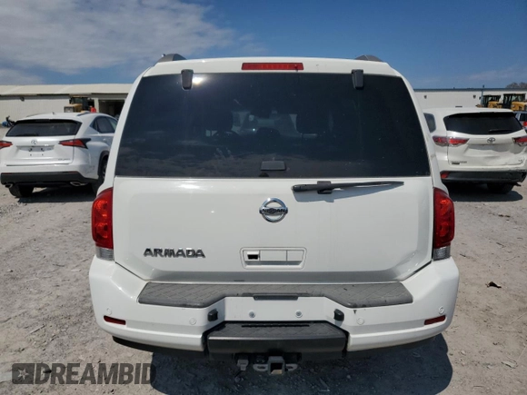 2011 Nissan Armada SV with VIN 5N1AA0ND8BN605382, listed as a Copart auction lot 50773495 with 223,764 mi miles and Salvage Title. Bid and sale history available at DreamBid. Image 6.
