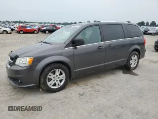 2018 Dodge Grand Caravan SXT z VIN 2C4RDGCG0JR265490, wystawiony jako Copart lot #60686115 z przebiegiem 249 210 mil mil oraz Szkoda całkowita • Salvage title. Historia ofert i sprzedaży dostępna na DreamBid. Obrazek 1.