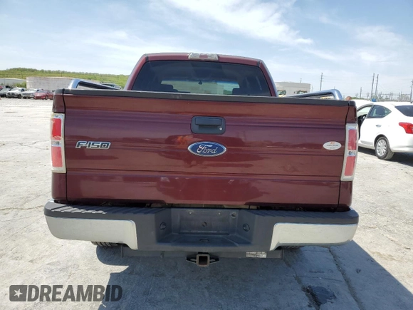 2009 Ford F-150 XL with VIN 1FTPW12V59KC22482, listed as a Copart auction lot 53096235 with 222,311 mi miles and Salvage Title. Bid and sale history available at carsss.com. Image 6.