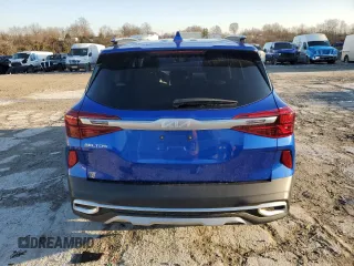 2023 Kia Seltos S with VIN KNDEUCAA4P7440517, listed as a Copart auction lot 44203445 with 46,375 mi miles and Salvage Title. Bid and sale history available at carsss.com. Image 6.