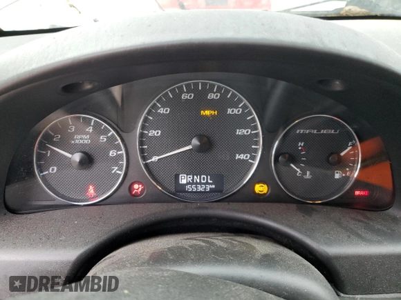 2006 Chevrolet Malibu LTZ with VIN 1G1ZU53856F232442, listed as a Copart auction lot 56877005 with 155,323 mi miles and Non Repairable. Bid and sale history available at DreamBid. Image 9.