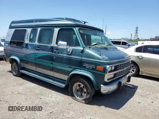 1994 Chevrolet Chevy Van z VIN 1GBEG25K9RF176079, wystawiony jako Copart lot #65824634 z przebiegiem 180 507 mil mil oraz Czysty tytuł • Clean title. Historia ofert i sprzedaży dostępna na DreamBid. Obrazek 4.