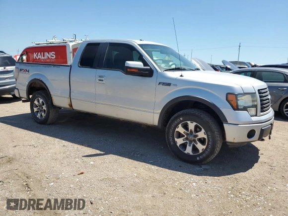2011 Ford F-150 XL with VIN 1FTFX1EF7BKD65307, listed as a Copart auction lot 62661645 with 153,840 mi miles and Clean title. Bid and sale history available at DreamBid. Image 4.