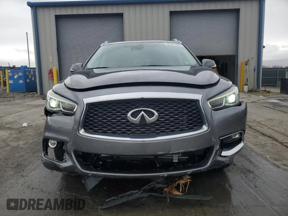 2019 Infiniti QX60 Luxe with VIN 5N1DL0MM9KC551532, listed as a Copart auction lot 48561095 with 116,183 mi miles and Salvage title. Bid and sale history available at DreamBid. Image 5.