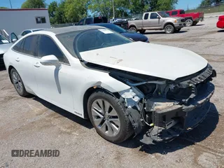 2022 Toyota Mirai XLE with VIN JTDAAAAA2NA006575, listed as a IAAI auction lot 42698824 with 44,842 mi miles and . Bid and sale history available at DreamBid. Image 1.