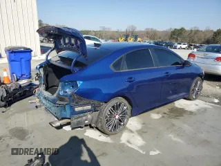 2021 Kia Forte GT with VIN 3KPF44AC2ME276868, listed as a Copart auction lot 48472135 with 73,697 mi miles and Salvage Title. Bid and sale history available at carsss.com. Image 3.