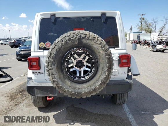 2021 Jeep Wrangler Rubicon z VIN 1C4HJXCG6MW713859, wystawiony jako Copart lot #72422884 z przebiegiem 52 627 mil mil oraz Szkoda całkowita • Salvage title. Historia ofert i sprzedaży dostępna na DreamBid. Obrazek 6.