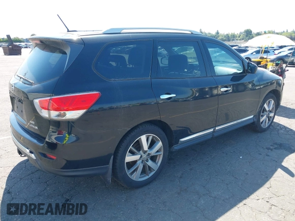 2013 Nissan Pathfinder SL with VIN 5N1AR2MM3DC654025, listed as a IAAI auction lot 42692665 with 173,226 mi miles and . Bid and sale history available at DreamBid. Image 4.