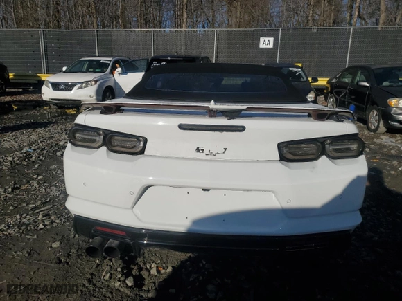 2019 Chevrolet Camaro 2SS with VIN 1G1FH3D79K0133072, listed as a Copart auction lot 87183404 with 103,402 mi miles and Salvage Title. Bid and sale history available at carsss.com. Image 6.