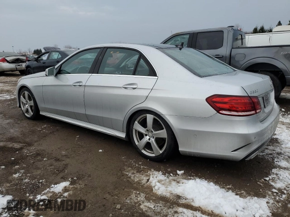 2014 Mercedes-Benz E 550 Sport with VIN WDDHF9BB6EA909551, listed as a Copart auction lot 43435305 with 129,450 mi miles and Clean Title. Bid and sale history available at DreamBid. Image 2.