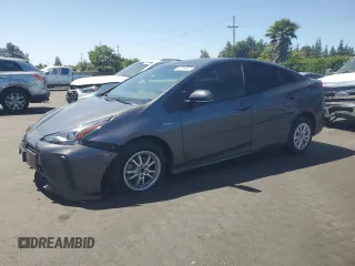 2022 Toyota Prius L Eco z VIN JTDKAMFU6N3167881, wystawiony jako Copart lot #57356655 z przebiegiem 25 579 mil mil oraz Szkoda całkowita • Salvage title. Historia ofert i sprzedaży dostępna na DreamBid. Obrazek 1.