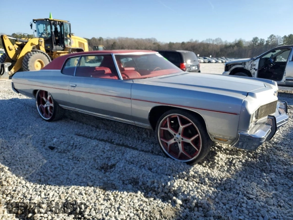 1973 Chevrolet Caprice z VIN 1N47R3D197757, wystawiony jako Copart lot #44179455 z przebiegiem 646 mil mil oraz Czysty tytuł • Clean title. Historia ofert i sprzedaży dostępna na DreamBid. Obrazek 4.