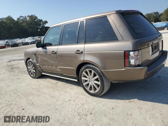 2010 Land Rover Range Rover HSE Lux with VIN SALMF1D45AA315304, listed as a Copart auction lot 43521425 with 70,913 mi miles and Salvage title. Bid and sale history available at DreamBid. Image 2.