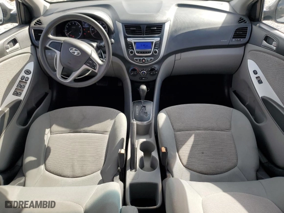 2014 Hyundai Accent GS with VIN KMHCT5AE1EU145619, listed as a Copart auction lot 43746195 with 121,357 mi miles and Salvage Title. Bid and sale history available at carsss.com. Image 8.