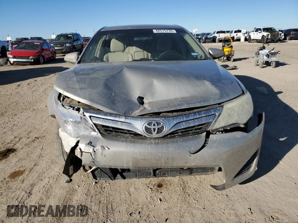 2014 Toyota Camry L with VIN 4T4BF1FK8ER385055, listed as a Copart auction lot 42515735 with 104,582 mi miles and Salvage Title. Bid and sale history available at carsss.com. Image 5.