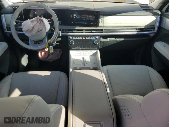2025 Hyundai Santa Fe Calligraphy with VIN 5NMP5DG1XSH025481, listed as a Copart auction lot 46890225 with 2,152 mi miles and Salvage title. Bid and sale history available at DreamBid. Image 8.