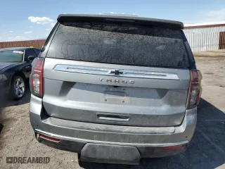 2023 Chevrolet Tahoe LS with VIN 1GNSKMKD8PR230800, listed as a Copart auction lot 66228604 with 7,117 mi miles and Salvage Title. Bid and sale history available at carsss.com. Image 6.