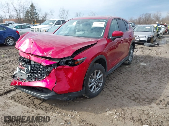2023 Mazda CX-5 2.5 S Preferred Package with VIN JM3KFBCM7P0171296, listed as a IAAI auction lot 41718110 with 12,303 mi miles. Bid and sale history available at carsss.com. Image 17.