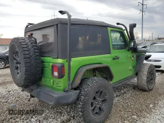 2018 Jeep Wrangler Sport with VIN 1C4GJXAN1JW262204, listed as a Copart auction lot 46809145 with 79,732 mi miles and Salvage title. Bid and sale history available at DreamBid. Image 3.