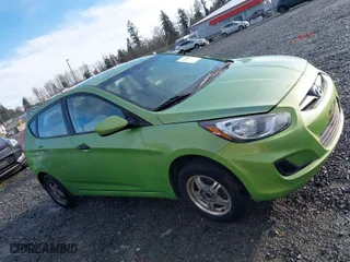 2012 Hyundai Accent GS with VIN KMHCT5AE9CU021238, listed as a IAAI auction lot 41762650 with 166,287 mi miles. Bid and sale history available at carsss.com. Image 14.