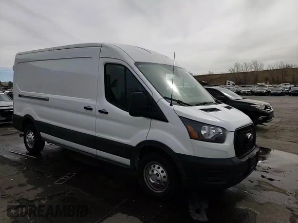 2023 Ford Transit with VIN 1FTYE2CG5PKB19301, listed as a Copart auction lot 50044225 with 38,943 mi miles and Salvage title. Bid and sale history available at DreamBid. Image 14.