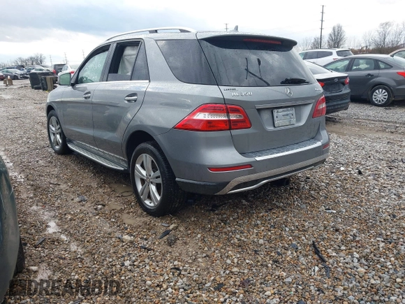 2015 Mercedes-Benz M 350 with VIN 4JGDA5HB0FA513409, listed as a IAAI auction lot 41216564 with 60,539 mi miles and . Bid and sale history available at DreamBid. Image 3.