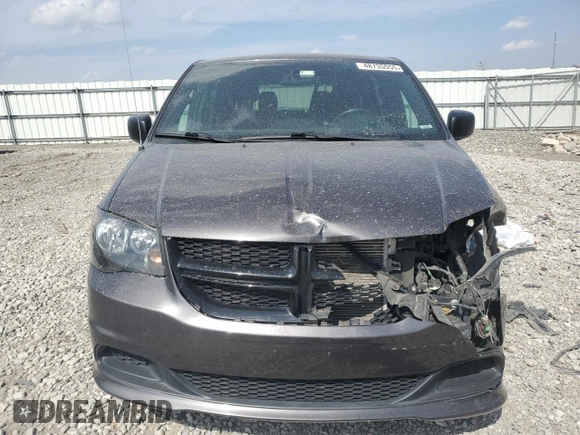 2015 Dodge Grand Caravan SE with VIN 2C4RDGBG4FR524264, listed as a Copart auction lot 48735555 with 81,434 mi miles and Salvage Title. Bid and sale history available at DreamBid. Image 5.