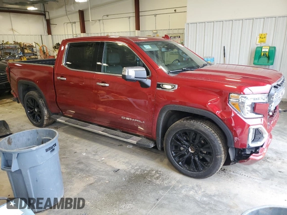 2021 GMC Sierra 1500 Denali z VIN 1GTU9FET0MZ410425, wystawiony jako Copart lot #52823795 z przebiegiem 47 222 mil mil oraz Szkoda całkowita • Salvage title. Historia ofert i sprzedaży dostępna na DreamBid. Obrazek 4.