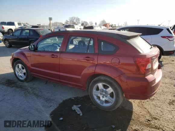 2009 Dodge Caliber SXT with VIN 1B3HB48A69D224267, listed as a Copart auction lot 48236845 with 128,213 mi miles and Salvage Title. Bid and sale history available at carsss.com. Image 2.