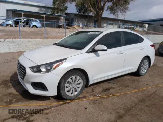 2021 Hyundai Accent SE with VIN 3KPC24A61ME146907, listed as a Copart auction lot 58023865 with 50,044 mi miles and Salvage title. Bid and sale history available at DreamBid. Image 1.