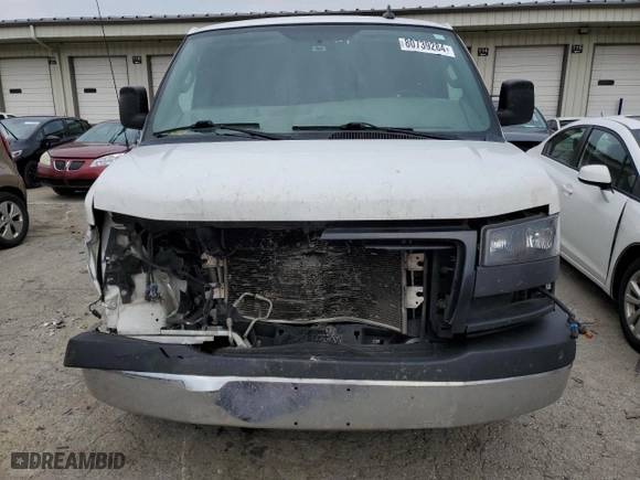 2021 GMC Savana Cargo Van with VIN 1GTW7AF77M1244907, listed as a Copart auction lot 87134374 with 190,139 mi miles and Salvage Title. Bid and sale history available at carsss.com. Image 5.