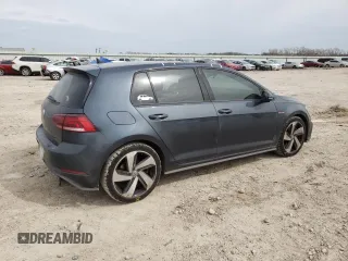 2019 Volkswagen Golf GTI S with VIN 3VW5T7AU6KM029409, listed as a Copart auction lot 43246884 with 51,210 mi miles. Bid and sale history available at carsss.com. Image 3.