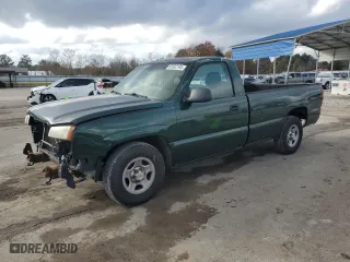 2003 Chevrolet Silverado 1500 with VIN 1GCEC14X03Z355213, listed as a Copart auction lot 85502164 with 135,969 mi miles and Salvage Title. Bid and sale history available at carsss.com. Image 1.