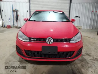 2016 Volkswagen Golf GTI SE with VIN 3VW5T7AU0GM038680, listed as a Copart auction lot 72386753 with 46,500 mi miles and Salvage Title. Bid and sale history available at carsss.com. Image 5.
