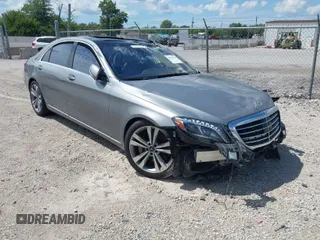 2015 Mercedes-Benz S 550 with VIN WDDUG8FB3FA142954, listed as a IAAI auction lot 39795621 with 111,415 mi miles and . Bid and sale history available at carsss.com. Image 1.