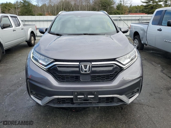 2021 Honda CR-V Touring with VIN 2HKRW2H94MH641665, listed as a Copart auction lot 50553255 with 38,258 mi miles and Salvage Title. Bid and sale history available at carsss.com. Image 5.