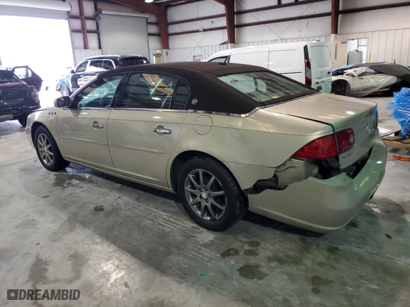 2007 Buick Lucerne V6 CXL with VIN 1G4HD57237U196865, listed as a Copart auction lot 41780565 with 266,723 mi miles and Salvage Title. Bid and sale history available at carsss.com. Image 2.