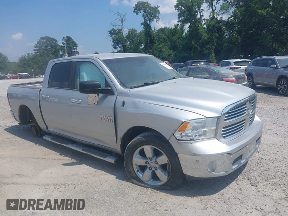 2015 Ram 1500 Big Horn with VIN 1C6RR7LG3FS509244, listed as a IAAI auction lot 42384583 with 216,899 mi miles and . Bid and sale history available at DreamBid. Image 1.