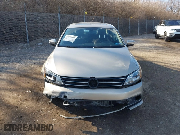 2016 Volkswagen Jetta Sedan 1.8T SEL with VIN 3VWL07AJ0GM313695, listed as a IAAI auction lot 41523515 with 94,212 mi miles. Bid and sale history available at carsss.com. Image 12.
