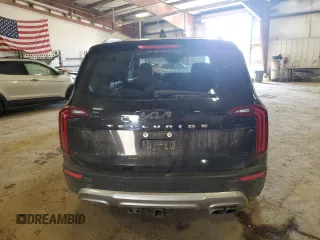 2022 Kia Telluride EX with VIN 5XYP34HC4NG239743, listed as a Copart auction lot 56178205 with Not provided miles and Salvage title. Bid and sale history available at DreamBid. Image 6.