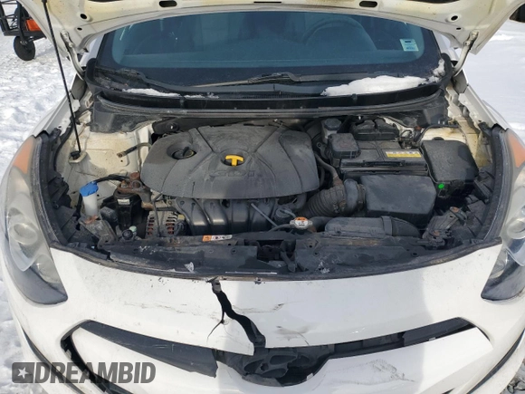 2014 Hyundai Elantra GT GL with VIN KMHD25LH7EU231533, listed as a Copart auction lot 43733985 with 95,689 mi miles and Salvage Title. Bid and sale history available at carsss.com. Image 11.