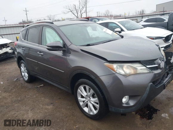 2014 Toyota RAV4 Limited with VIN 2T3DFREV2EW154348, listed as a IAAI auction lot 41533941 with 185,469 mi miles. Bid and sale history available at carsss.com. Image 1.